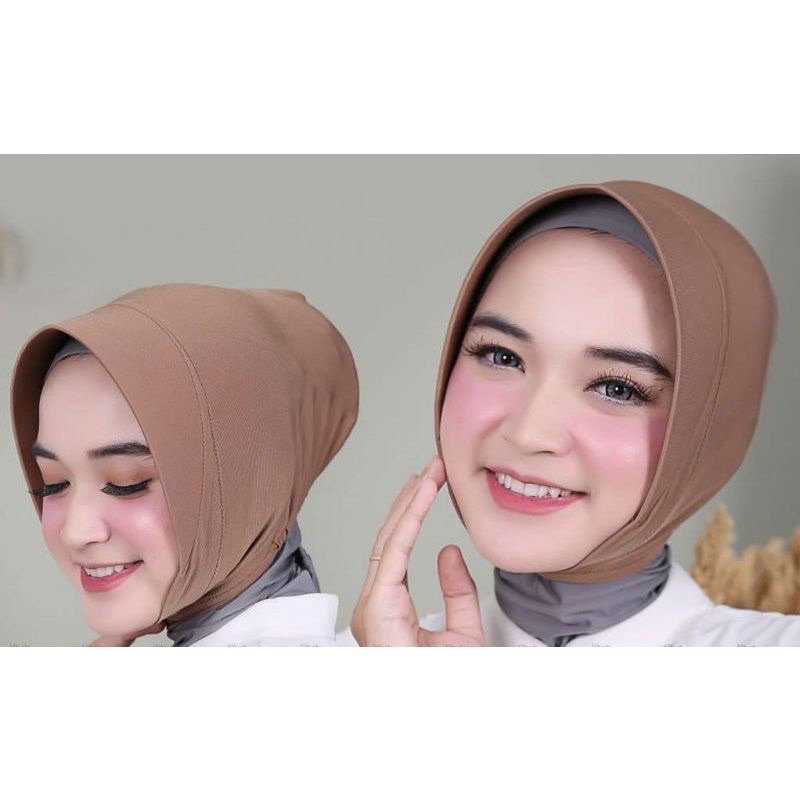 ciput inner hijab pet anti letoy bikin hijab tegak