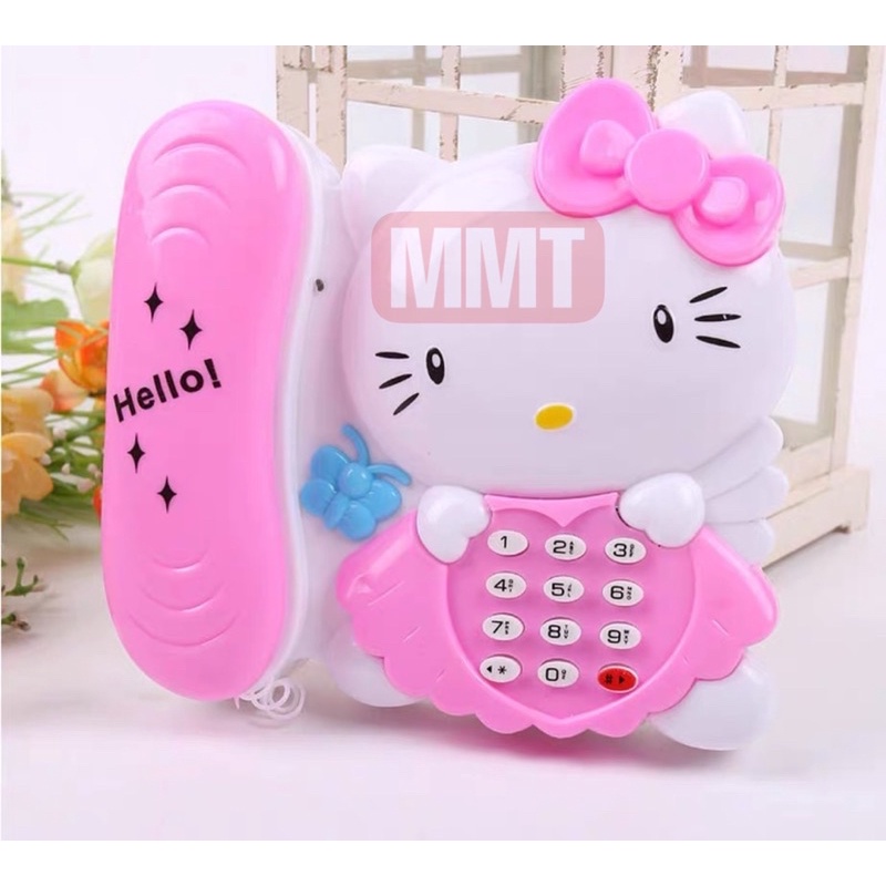 Mainan anak perempuan telepon set hellokitty ST2553