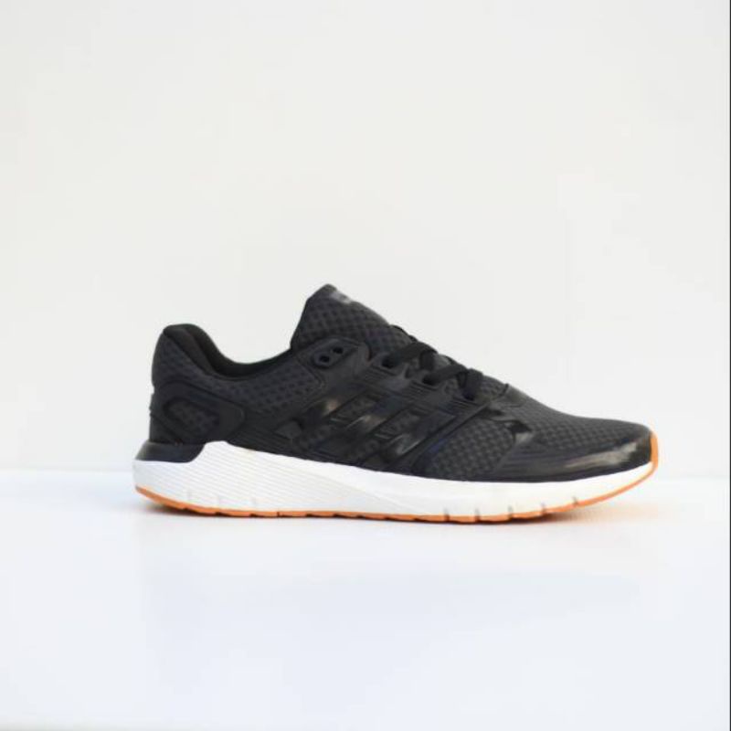 Sepatu Adidas  Duramo 8 Black Sol Gum made in Indonesia