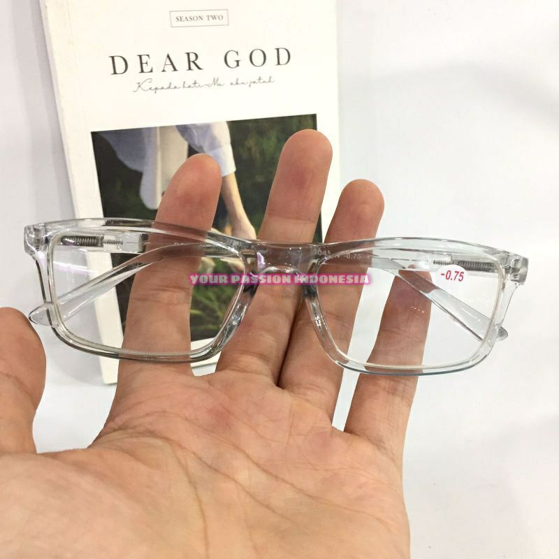 Kacamata Minus Super Fokus/Pria Wanita -0.50 s/d 4.00