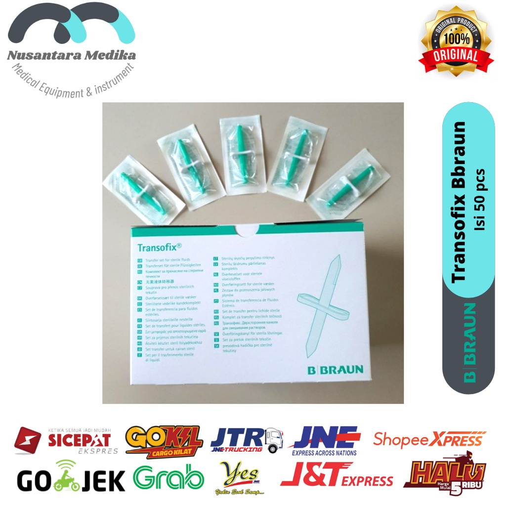 Transofix Bbraun PER BOX ISI 50PCS