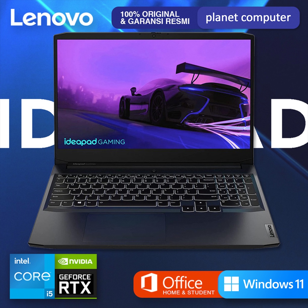 LENOVO IdeaPad Gaming 3 15IAH7 165Hz i5-12500H 8GB 512GB RTX 3050 4GB