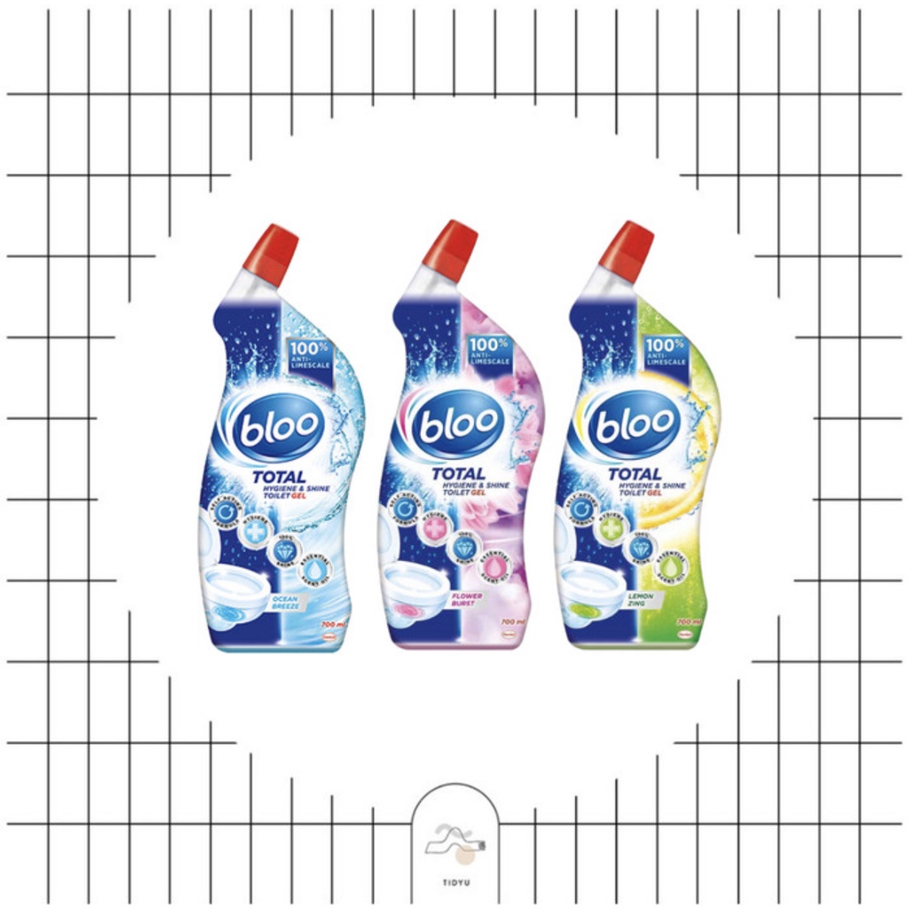 BLOO Power-Active Gel Toilet Cleaner | Pembersih Toilet