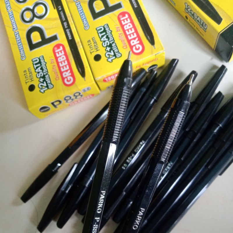 Pulpen Greebel P88 12pcs+1pcs