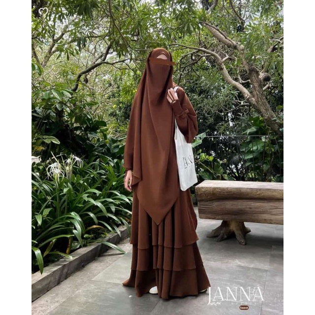 Mahira Janna Series Gamis Syar'i Set