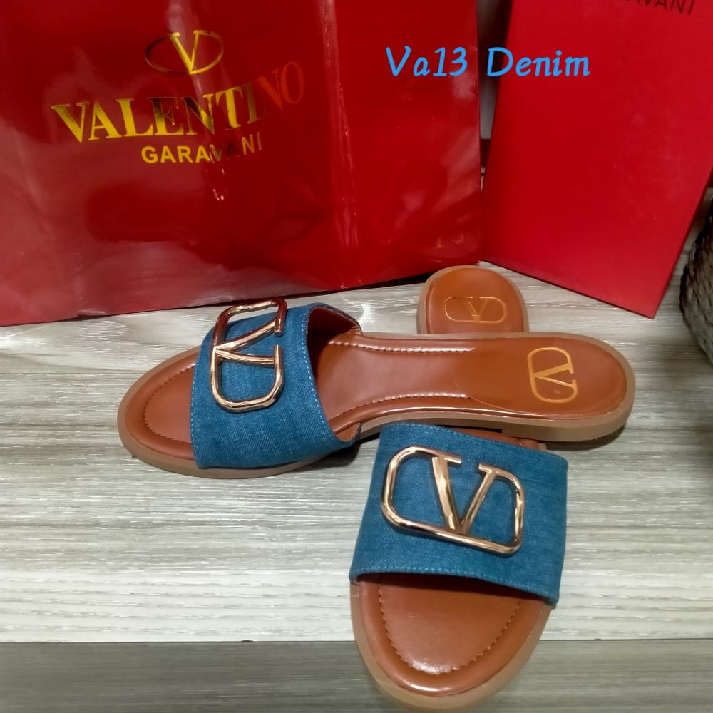 Sandal Wanita jeans Va 13