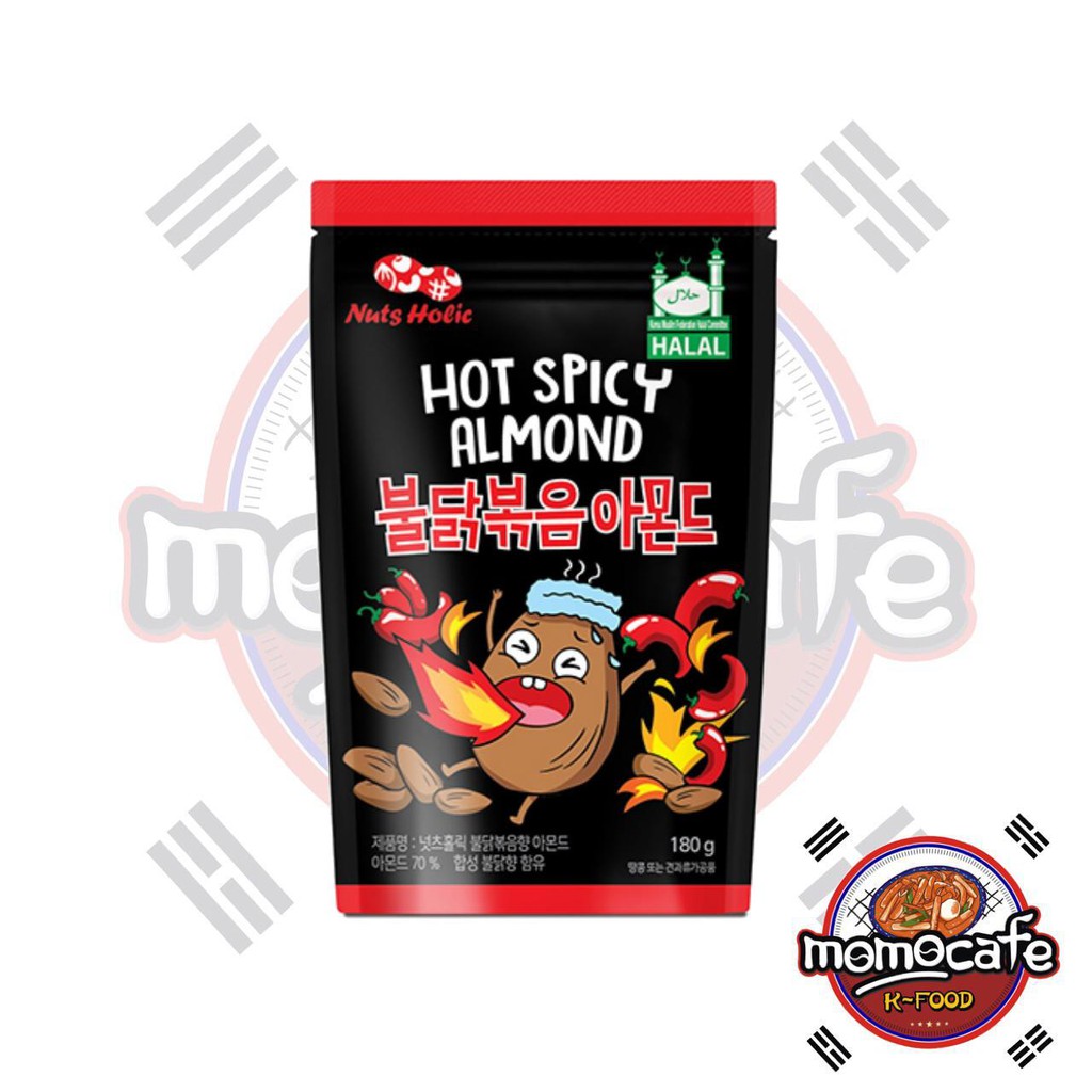 

Nuts Holic Hot Spicy Almond,Madu dan Strawberry - Kacang Almond HALAL 180gr