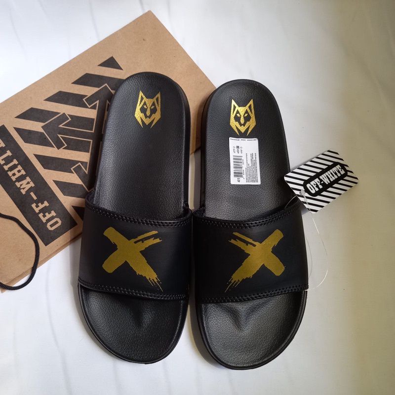 SANDAL MaxSLIDE GEN X GOLD / SANDAL SELOP X Gold Premium Terlaris