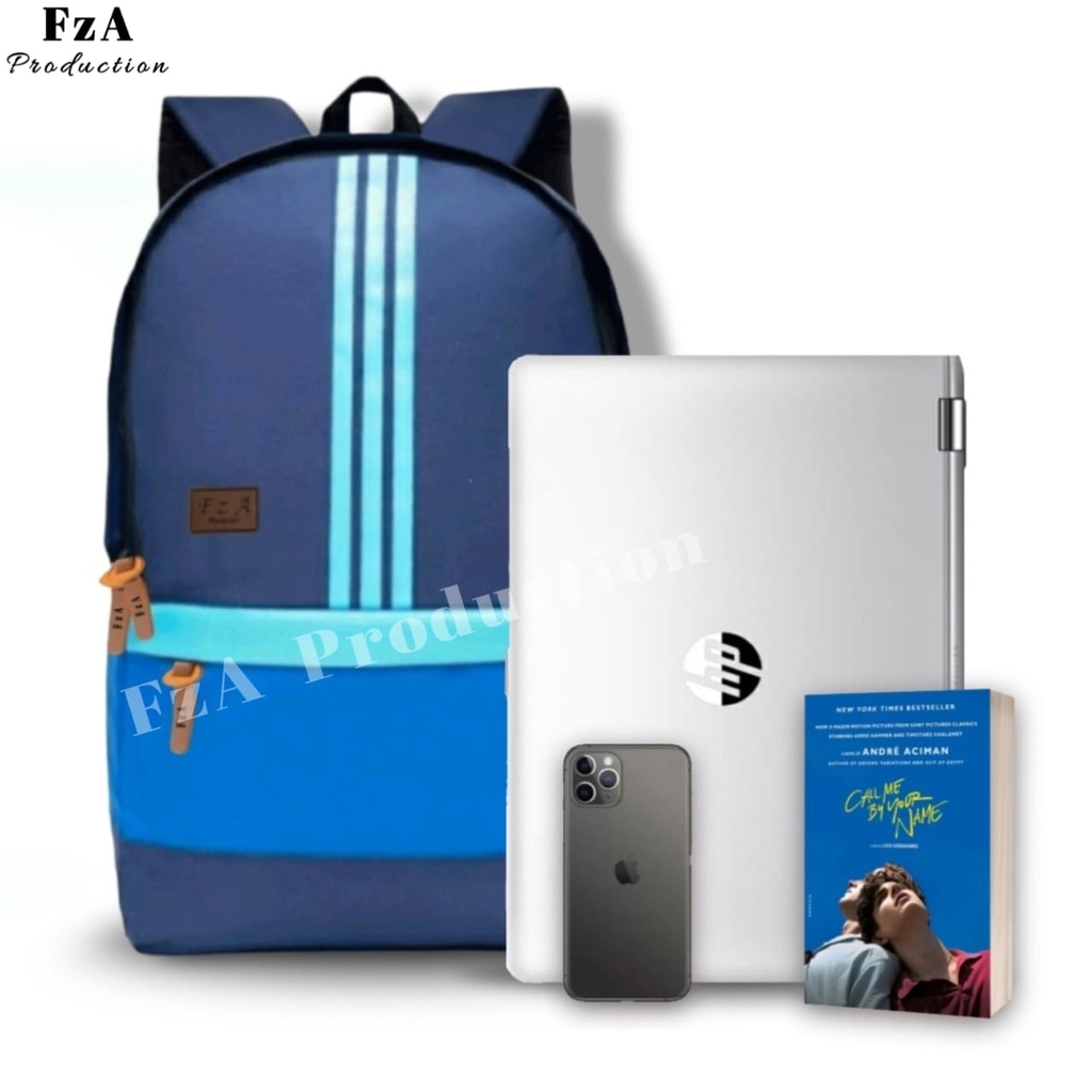 Tas Ransel Punggung Distro Casual Pria Wanita / Tas Ransel Laptop Original - FzA