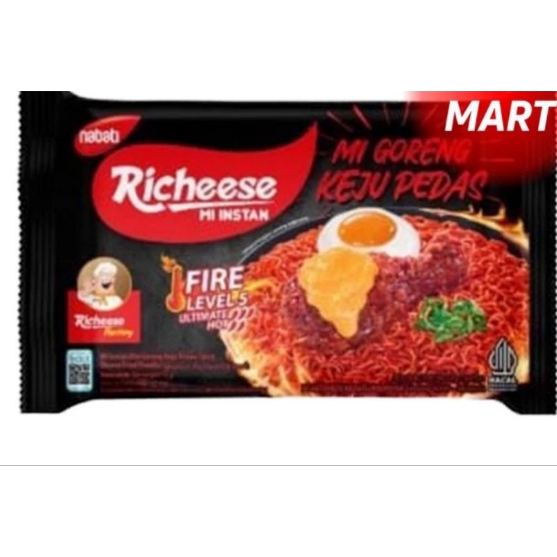 

RICHEESE MIE INSTANT LEVEL 5 (mie goreng)