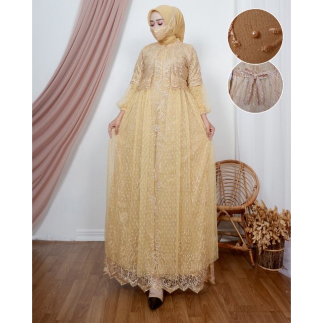 Gamis Vanessa Free Masker Original Butik