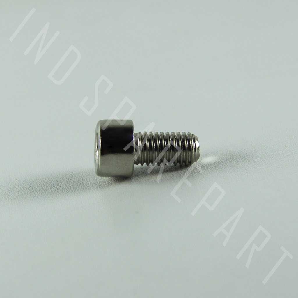 Baut-Baud-Bolt L-L6 8x15-M8X15-M 8 x 15 Kunci-K 5 P-Pitch 1.25
