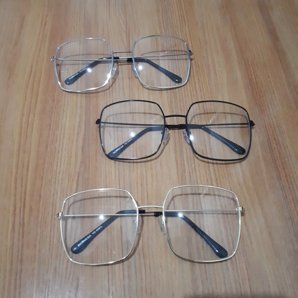 KACAMATA GAYA WANITA KOTAK BESAR KOREA