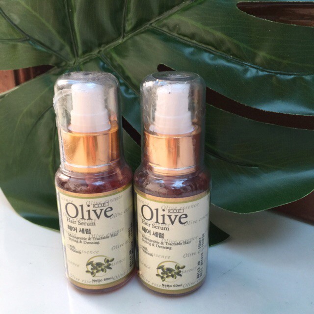 SYB OLIVE HAIR SERUM 60Ml ORIGINAL - TEKSTUR OIL YANG MENGUAP KERING TIDAK LENGKET &amp; BERMIMYAK LEPEK