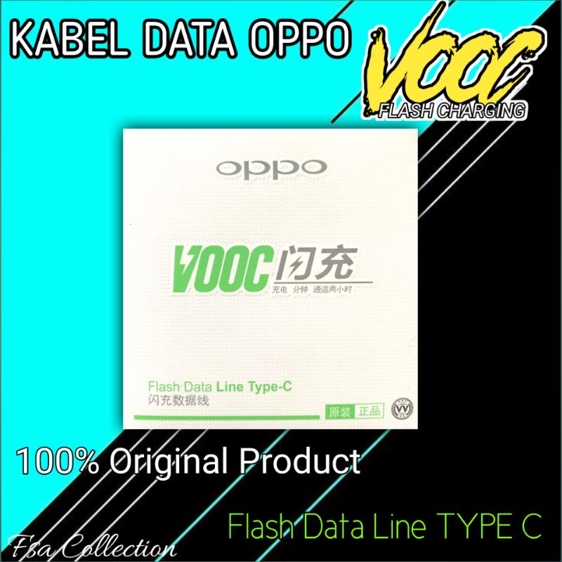 KABEL DATA OPPO ORI TYPE C VOOC A31/A33/A53/A52/A92/K3/RENO 2/ 2F/Reno 3/RENO 4/RENO 5/A16/A54/A74 DLL