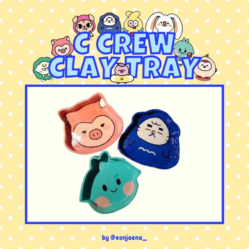 

C CREW Clay Tray