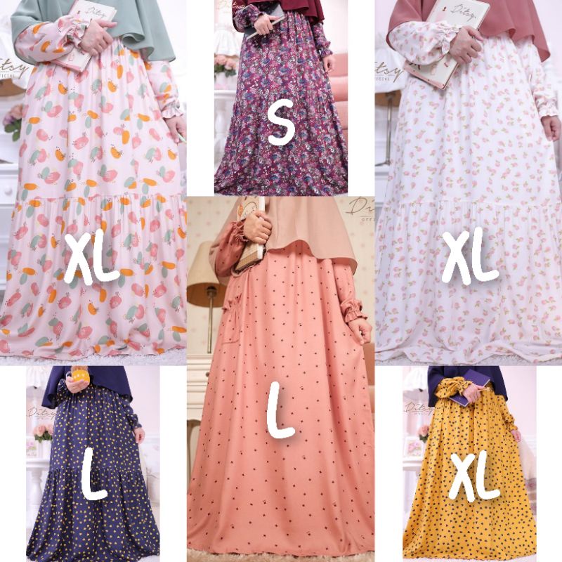 Ditsy 12.12 / Ditsy Nightgown 2021 / Ditsy Reject / Ditsy Stock / Ditsy Sale / Daster Ditsy