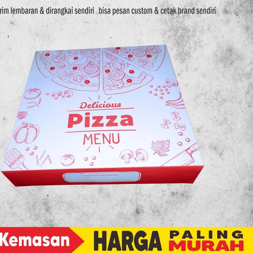 

● BOX PIZZA 22 CM DUPLEX MOTIF (50 pcs) ✱