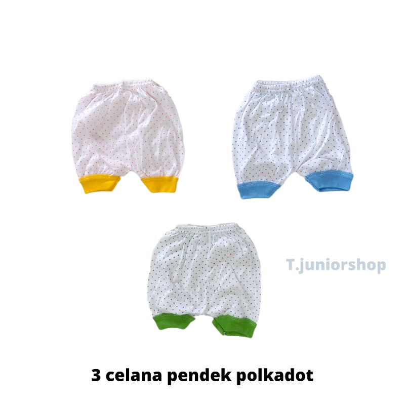 3 Celana bayi newborn/3 celana bayi baru lahir/paket baju bayi bsru lahir