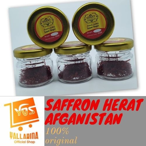 saffron/safron bunga kasmir 100% original asli timur tengah