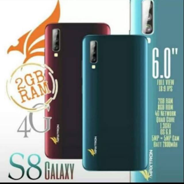 Maxtron S8 Galaxy 2 8gb Garansi Resmi 1 Tahun Shopee Indonesia