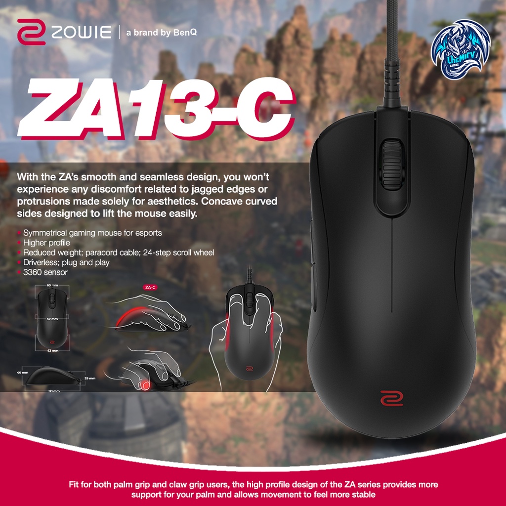 Zowie BenQ ZA13C / ZA13-C Gaming Mouse