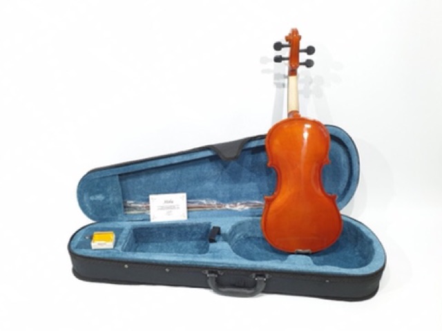 Biola Akustik Merk Aloha Original Ukuran 1/2 Violin Bonus Hardcase Bow Rosin Bridge Buat Belajar