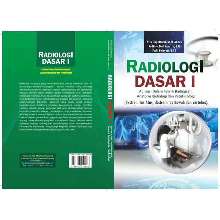 Jual BUKU RADIOLOGI DASAR I Aplikasi Dalam Teknik Radiografi- Anatomi ...