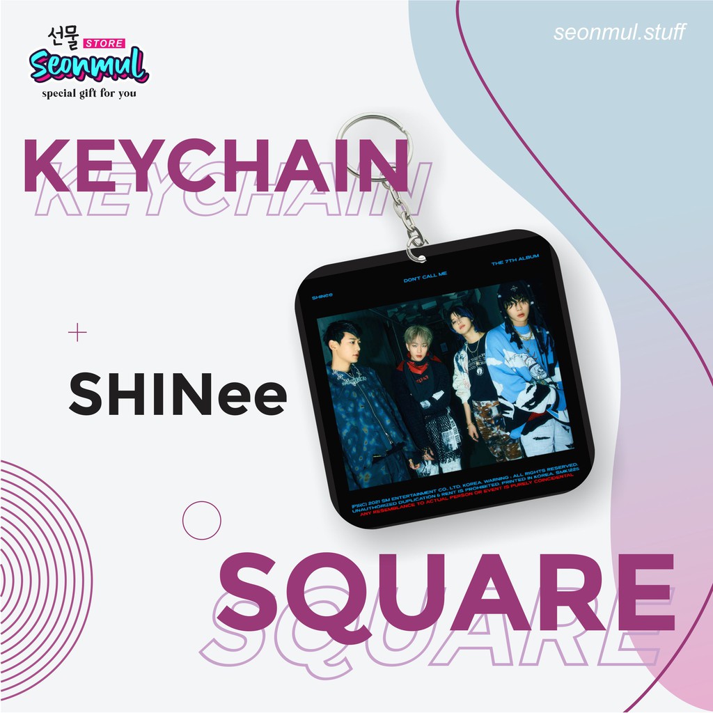 GANTUNGAN KUNCI KPOP / KEYCHAIN KPOP - BT21 SHINEE EXO