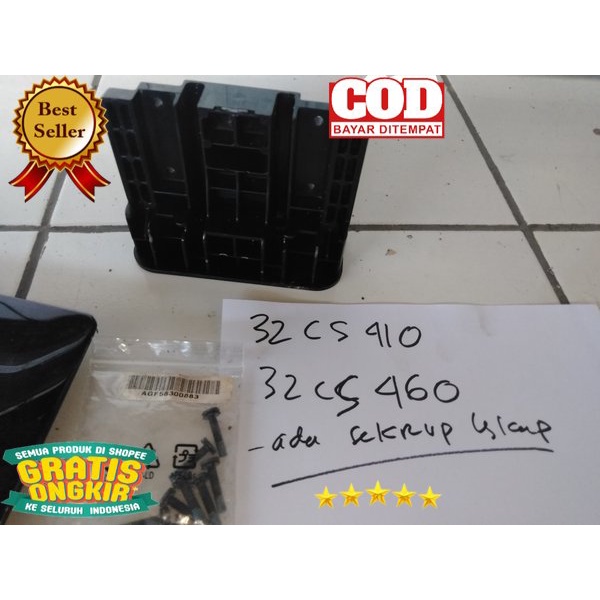 kaki tv LG 32LD450 32LD490 and 32LK330U LCD TV  dudukan di meja solo2 darma