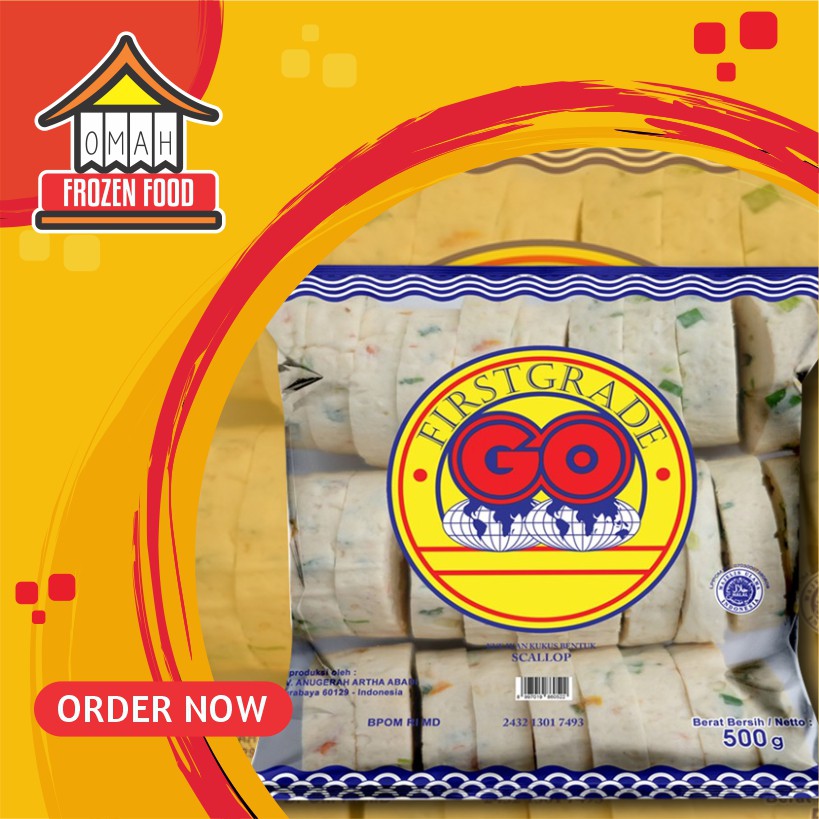 

GO Scallop Olahan Ikan Gorengan Isi 40 (NON COD DILUAR KOTA JATENG)