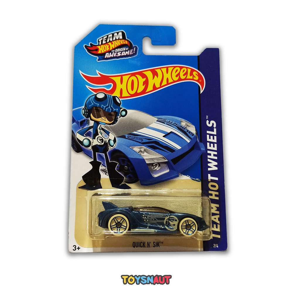 HW HotWHeels Quick N' Sik Team The Origin Of Awesome 2015 Diecast Cars