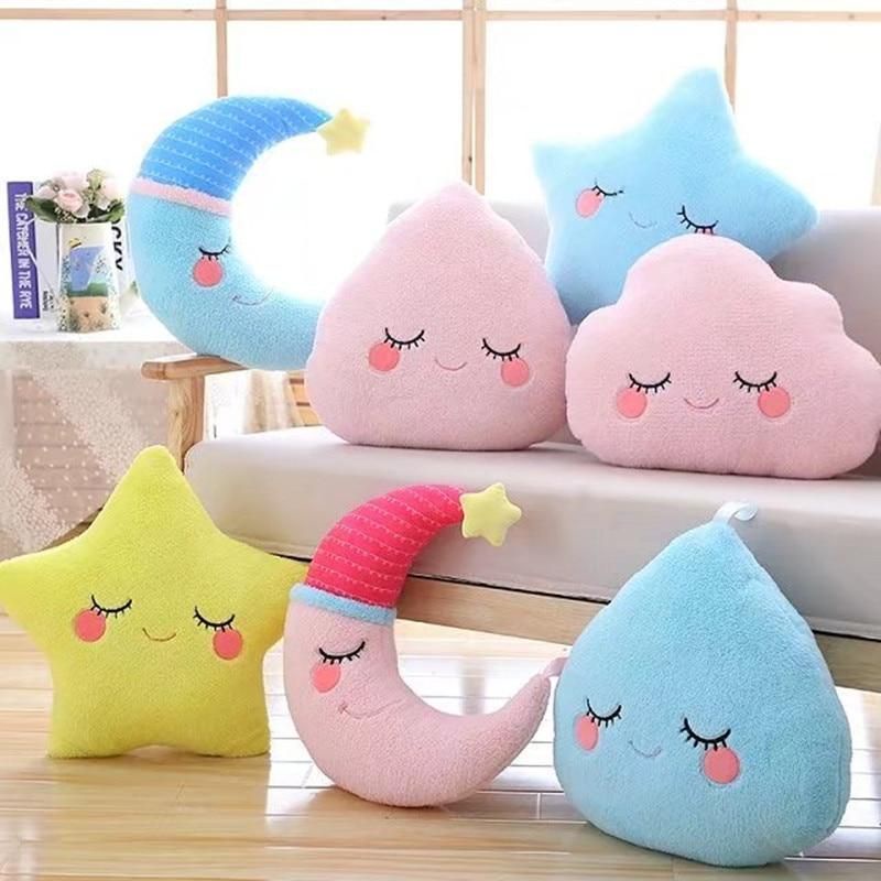 Boneka Bantal Hias AWAN warna warni lucu cocok buat kado