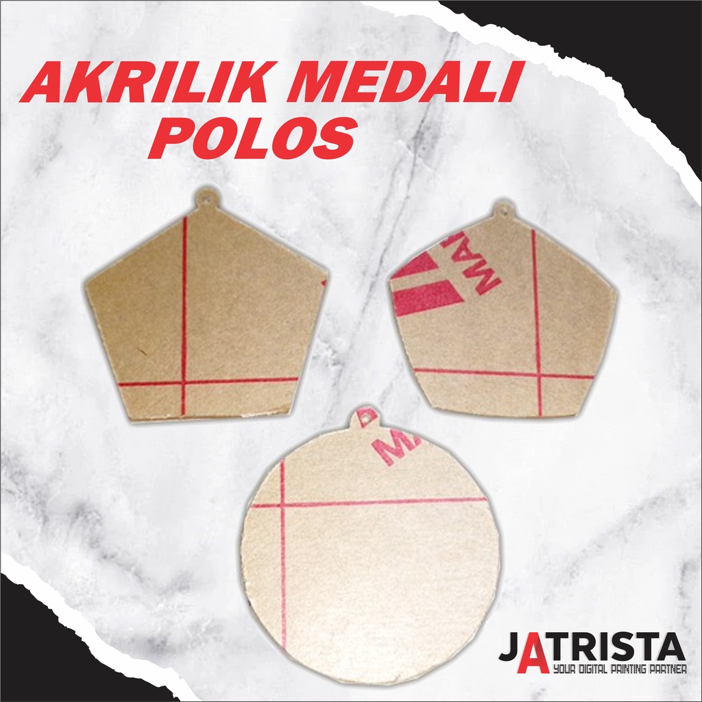 

AHAN AKRILIK MEDALI POLOS ( TEBAL 2 mm) WISUDA KELULUSAN PENGHARGAAN TERMURAH BERKUALITAS
