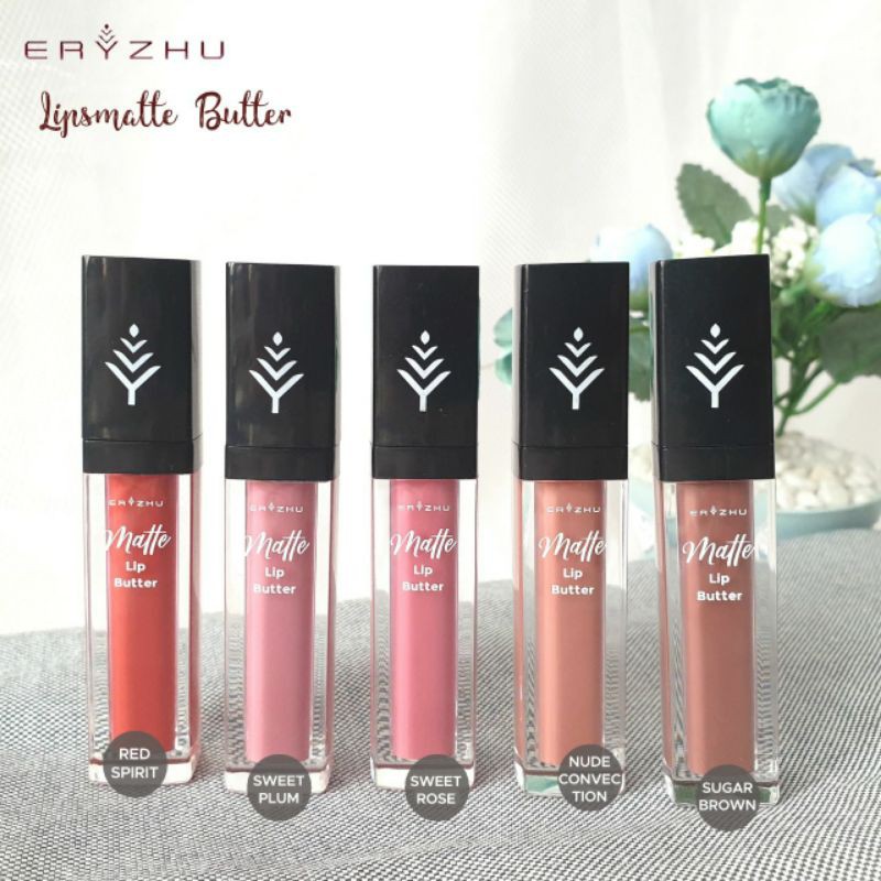 LIPMATTE LIPSTIK CAIR ERYZHU LIPSMATTE BUTTER