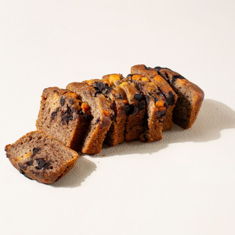 

FROLIC Choco Cheese Banana Bread Roti Pisang Coklat Keju Mini Loaf