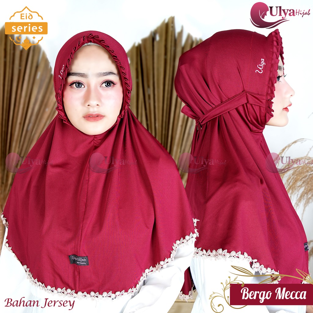 Khimar Mecca Mad Jersey Brand Ori Ulya Hijab