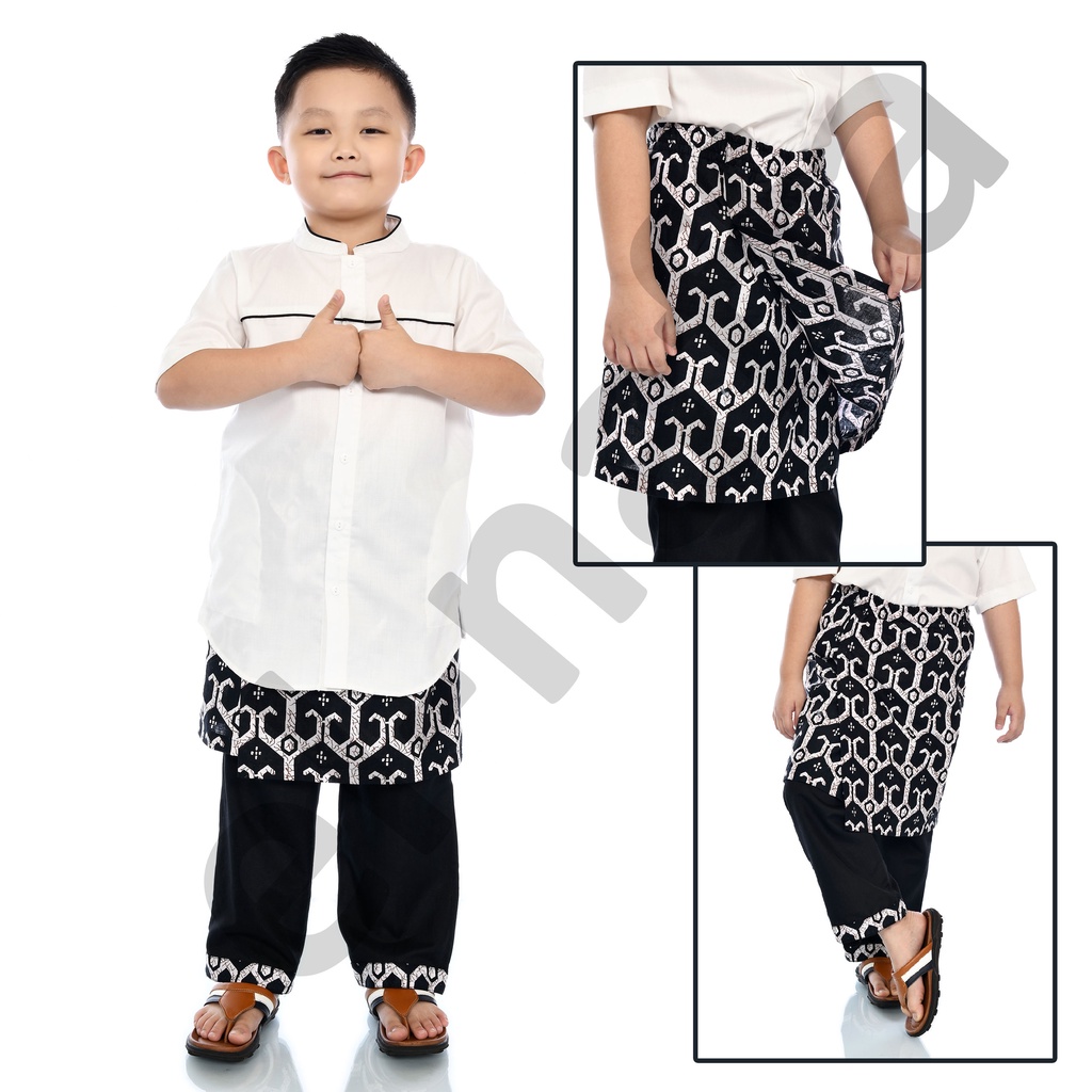 EL-NAFFA Sarung Celana Anak.celana Sarung anak usia 3-10 tahun(New Arrival) SCMA