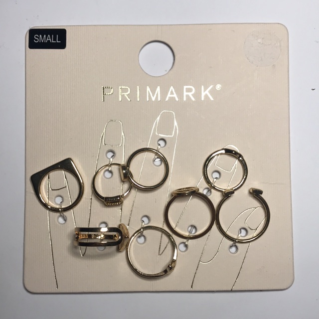 Cincin Primark Set - Primark Ring Original