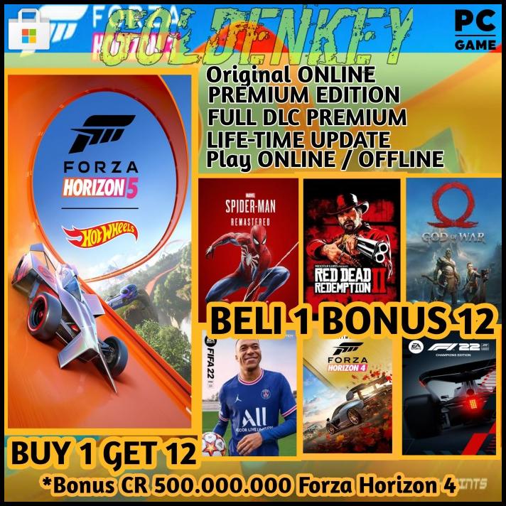 Jual Forza Horizon 5: Premium Edition Original PC ( FREE FH4 CR 500 ...