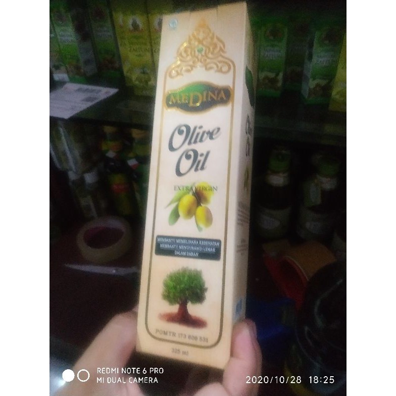 

Minyak Zaitun Extra Virgin Olive Oil Medina 325 Ml