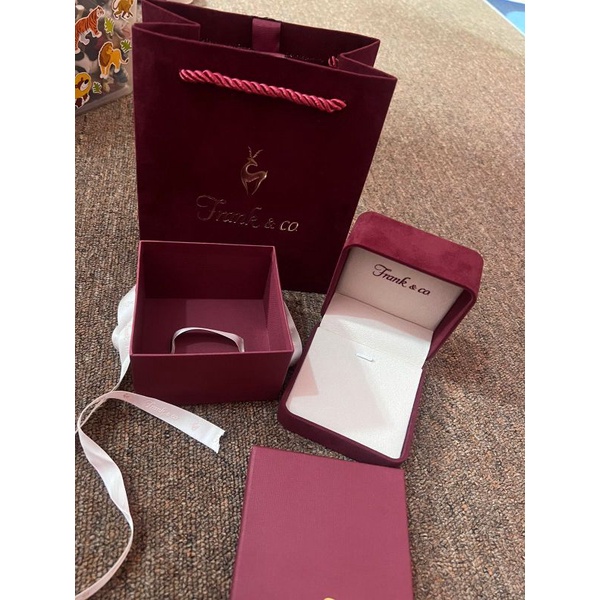 full set frank & co necklace box