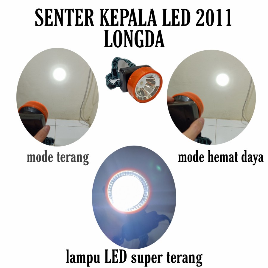 SENTER KEPALA / HEAD LAMP 2011 LONGDA