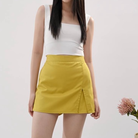 6 WARNA - MICHI SKORT (Highwaist) / Rok Celana