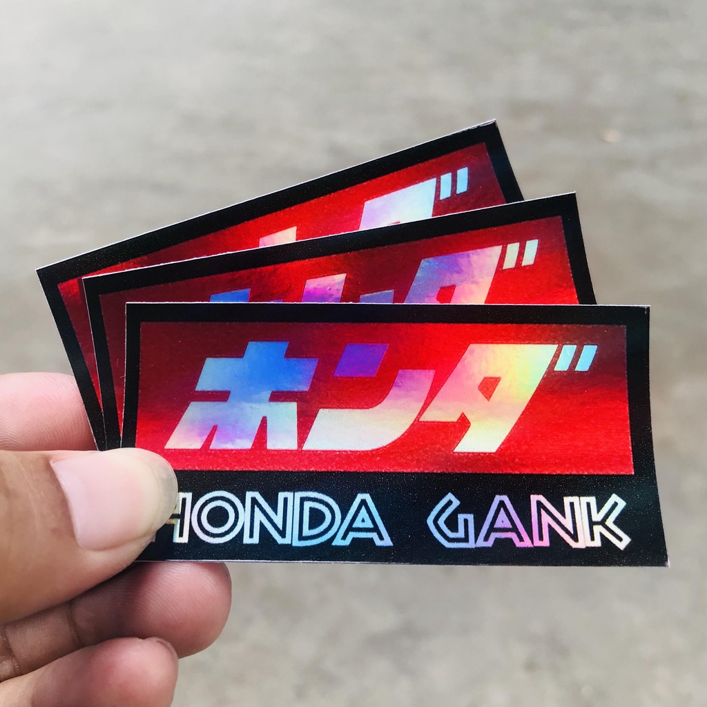 Stiker Hologram Isi 40 Graftak anti air racing