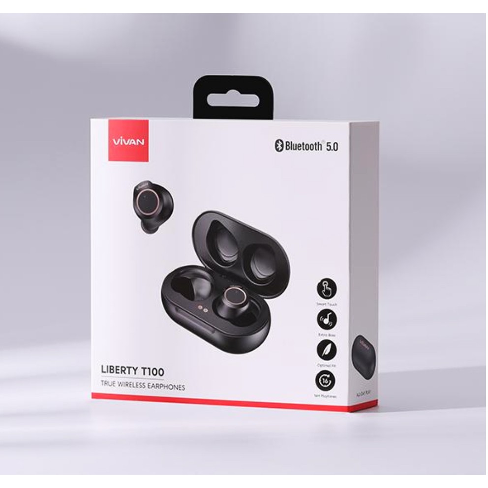 Earbud Vivan Liberty T100 / Bluetooth Earphone Vivan T100