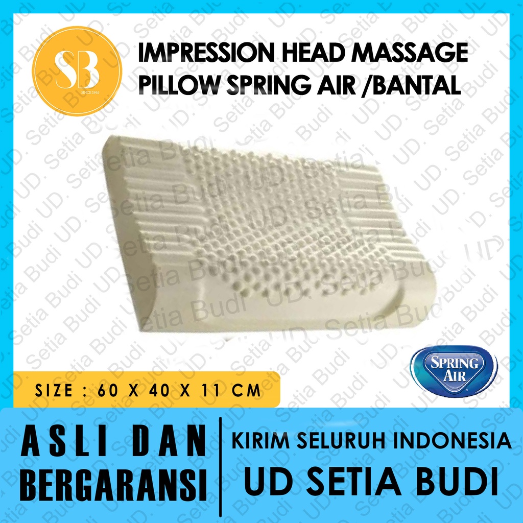 Bantal Spring Air Impression Head Massage Pillow