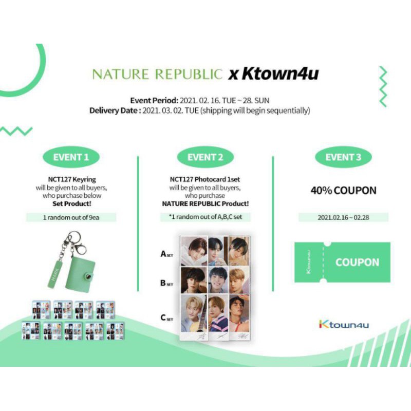 pelunasan masker nature republic x nct 127