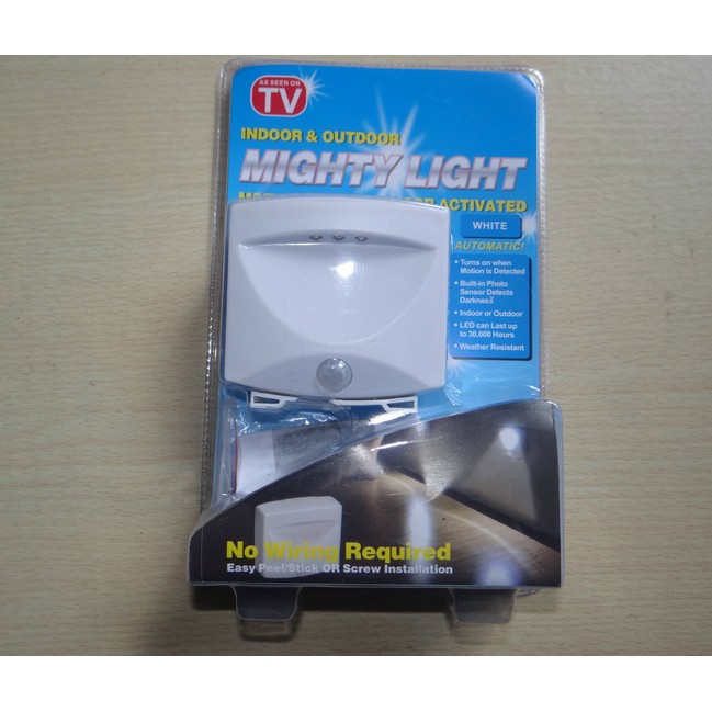 light &amp; motion sensor activated / MIGHTY LIGHT