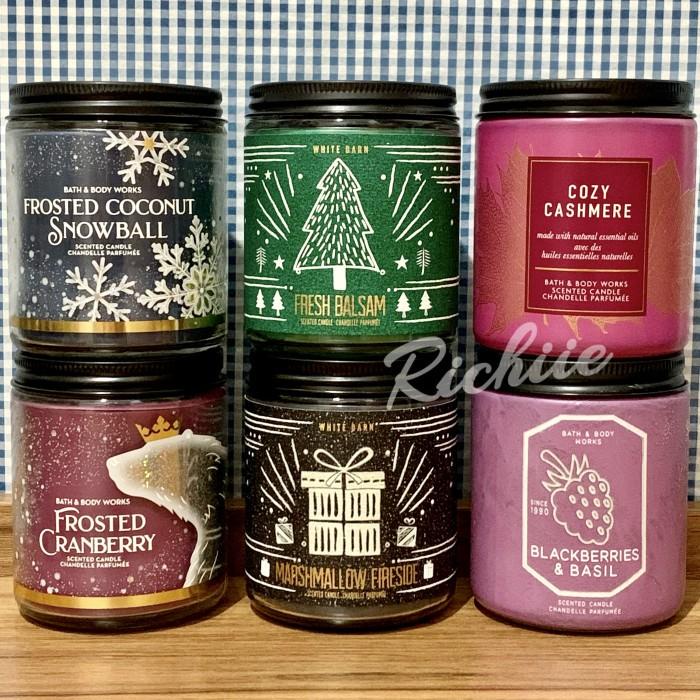 Aroma Terapi Bath Body Works (Bbw) 1-Wick Candle 7Oz